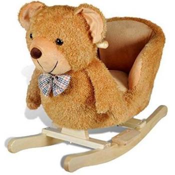 Ours en peluche à bascule pour bébés