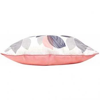 Coussin Rose 30x50 cm MYLAE Passepoil Polyester