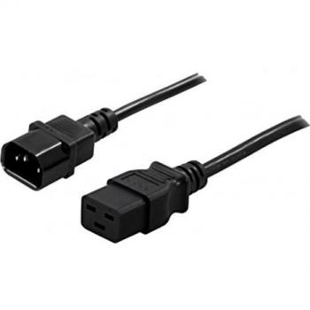 Cable de transmisión PowerWalker 91010040 Negro C14 acoplador C19 acoplador