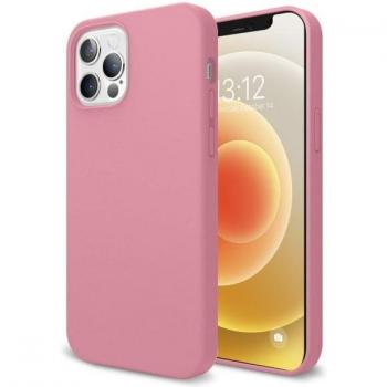 Funda de Silicona Rosa Oscuro para iPhone 12/12 Pro