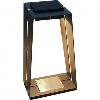 Les Jardins Solar Aluminium Lantern