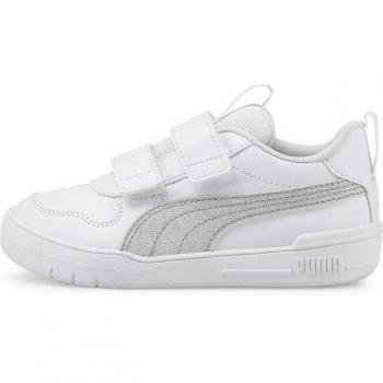 Zapatillas de Puma Multiflex Glitz Blanco Niña