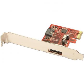 LINDY 1+1 Port SATA 6Gb/s Card