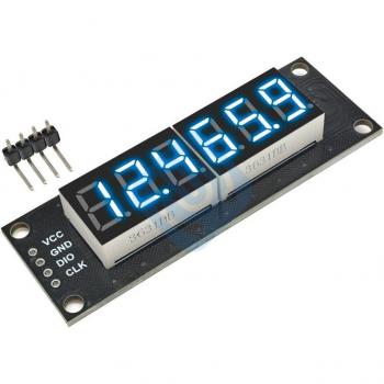 Módulo de Pantalla LED 7-Segmentos TM1637 5V 0,36 con Puntos Dobles