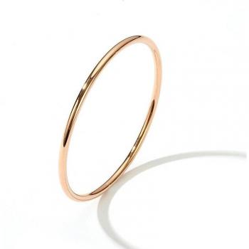 Modisches Edelstahl Armband in Roségold