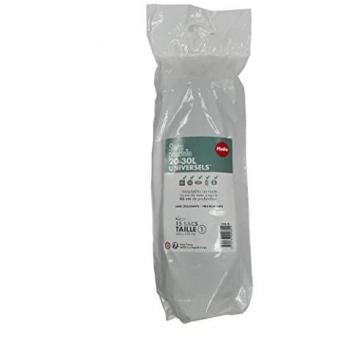 Pack de 10 rouleaux de 15 sacs poubelle universels 20 à 30L