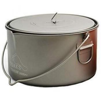 Toaks 2000ml Pot Ultralight Titanium Cookware
