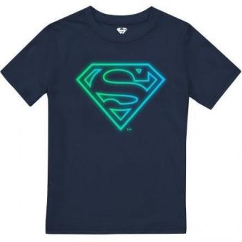 Superman Jongens Arcade Logo T-Shirt 12-13 Blauw