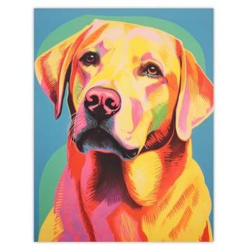 Duotone Retriever Wall Art