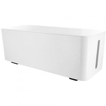 Cabinet de Gestion Câblage et Multiprises Grand Format – Blanc