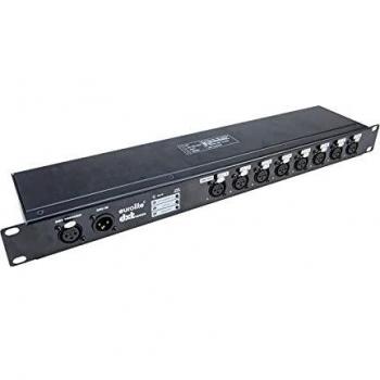 EUROLITE DXT-SP 1in/8out PRO DMX RDM Splitter 3pol XLR