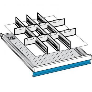 Organizzatore cassetto 612 mm per officina