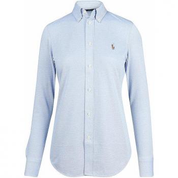 Polo Ralph Lauren Bluse Skinny Fit Heidi Blau Damen Größe: Xs 211664427001