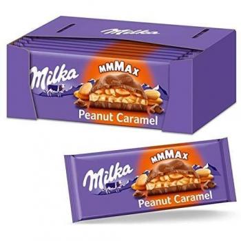 Milka Max Erdnuss Karamell 276g