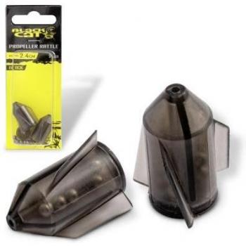 Black Cat Rasseln Propeller L 3,0cm schwarz 2er Pack