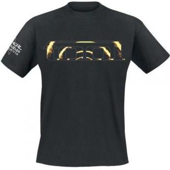 Tool Unisex Flammen Spiral Shirt Schwarz S