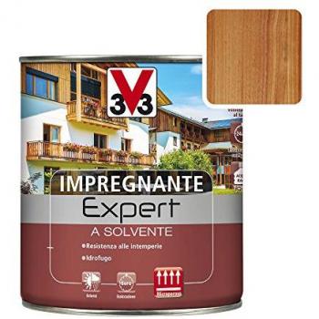 V33 Impregnante Solvente Expert Colore Noce Scuro 0,75 LT