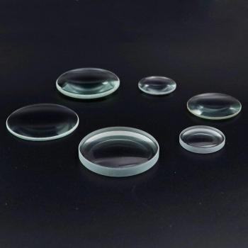 Lente Cóncavo Doble Convexo de Vidrio 75 mm – Construye tu propio Proyector
