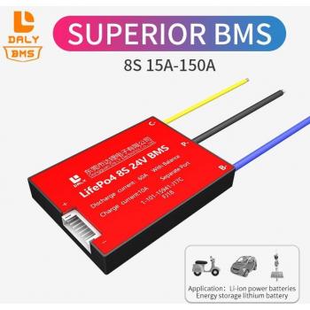 Daly BMS 8S Lithium Battery Pack 24V 40A
