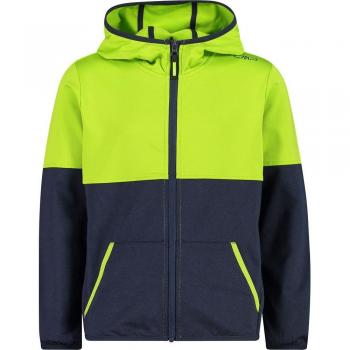 CMP Kids Sweatshirt mit Kapuze – Blau Melange
