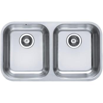 Alveus Duo 75x44 cm Lavello Acciaio Inox