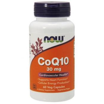 NOW Foods CoQ10 60 Caps – 30mg