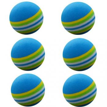 Bolas de Golf Esponja EVA 50 Unidades – Colores Violeta y Verde