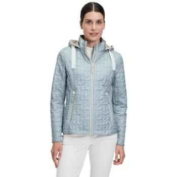 Gil Bret Dames Jack met Capuchon, Taillering, Blauw, Maat 38
