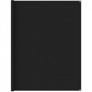 VidaXL Camping Tent Carpet 250x250 cm Black