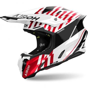 Airoh Casco de Enduro Twist 3 Thunder Rojo Brillante