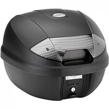 Bauletto monolock 30 litri k30nt tech nera con catadiottro fumè