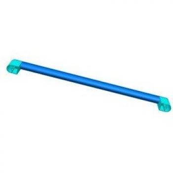 Poignée Porte Faure Arthur Martin Inox 493 mm