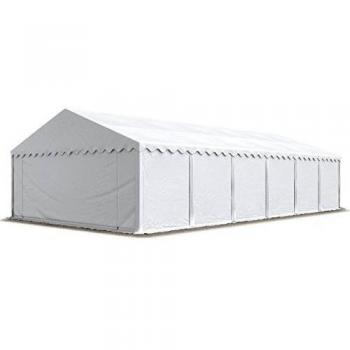 Abri Bâche TOOLPORT 6x12 m Imperméable Blanc