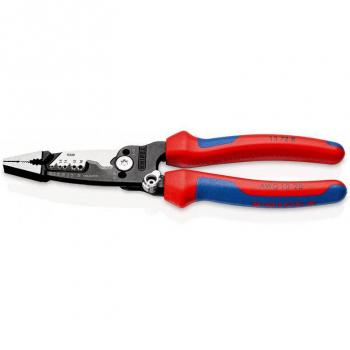 Knipex 13‑72‑8 Multi‑outil WireStripper – pince électrique à poignée noire (200 mm)