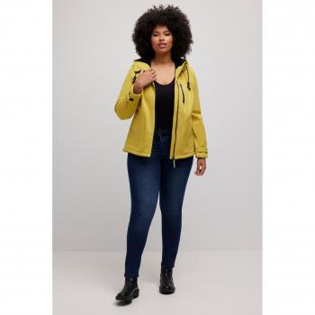 Plus Size Lightweight Softshell Jacket, Women, Green, Size 16/18, Polyester