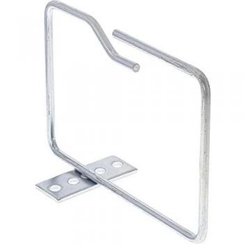 Soporte de Cable Inline Metálico Galvanizado, Apertura Larga 140 × 100 mm