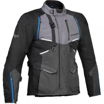 Ixon Eddas Veste textile moto Noir Gris Bleu taille : S