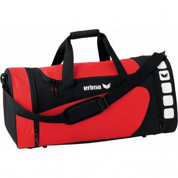 Sac de Sport Erima Club 5 Rouge et Noir