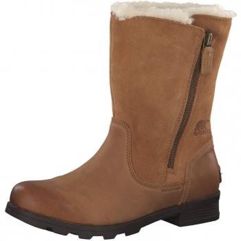 Sorel Emelie Foldover, Botines para Mujer, Talla 39.5 EU, Marrón