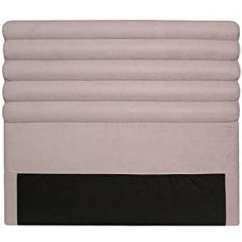 Tête de lit 140×10×120 cm en tissu vieux rose – Erice