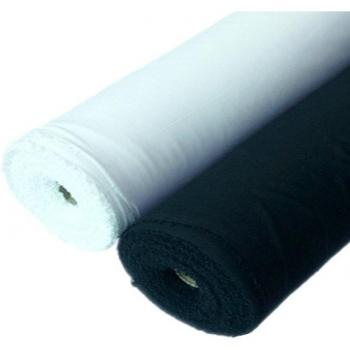 200 x 150 cm White Black Woven Fabric Interlinings & Linings Iron-On Sewing Patchwork Single-Sided Adhesive D30