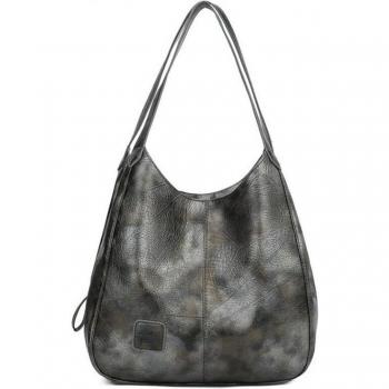 Bolso de cuero PU con asa superior