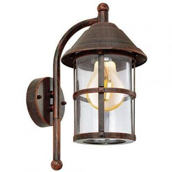 EGLO LED Wandleuchte San Telmo – Antik-Braun