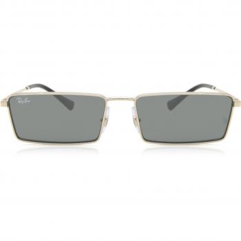 Occhiali da Sole Ray-Ban RB3741 Emy 92136V Unisex Squadrati Oro 56mm