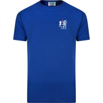 Maillot de foot rétro Chelsea 1970 Vainqueur FA Cup Bleu XL