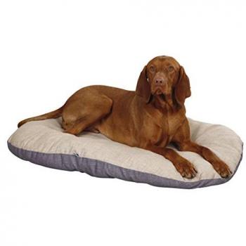 Cojín para perro Kerbl Loneta 120 x 85 cm, color beige y gris