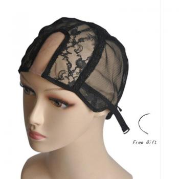 Adjustable Strap U-Part Lace Wig Cap Size S/Ml