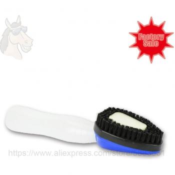Horse Grooming Shampoo Brush, PP Head with Sponge, 28x8cm