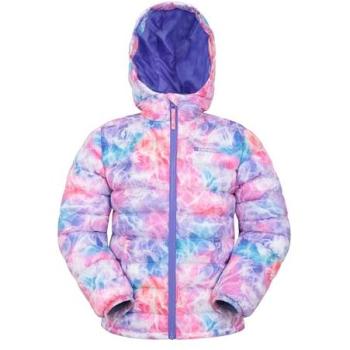 Rosafarbene Kinder-Wasserfeste Padded Jacke