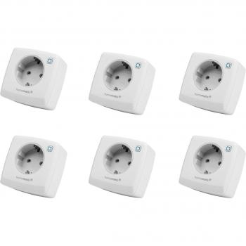 HOMEMATIC IP 157337A0, 6x Schalt-Messsteckdose